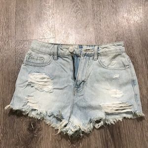 High Rise Shorts